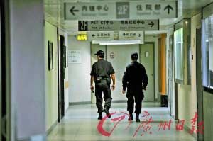 看守所嫌犯在医院体检时逃脱 4小时被擒(图)